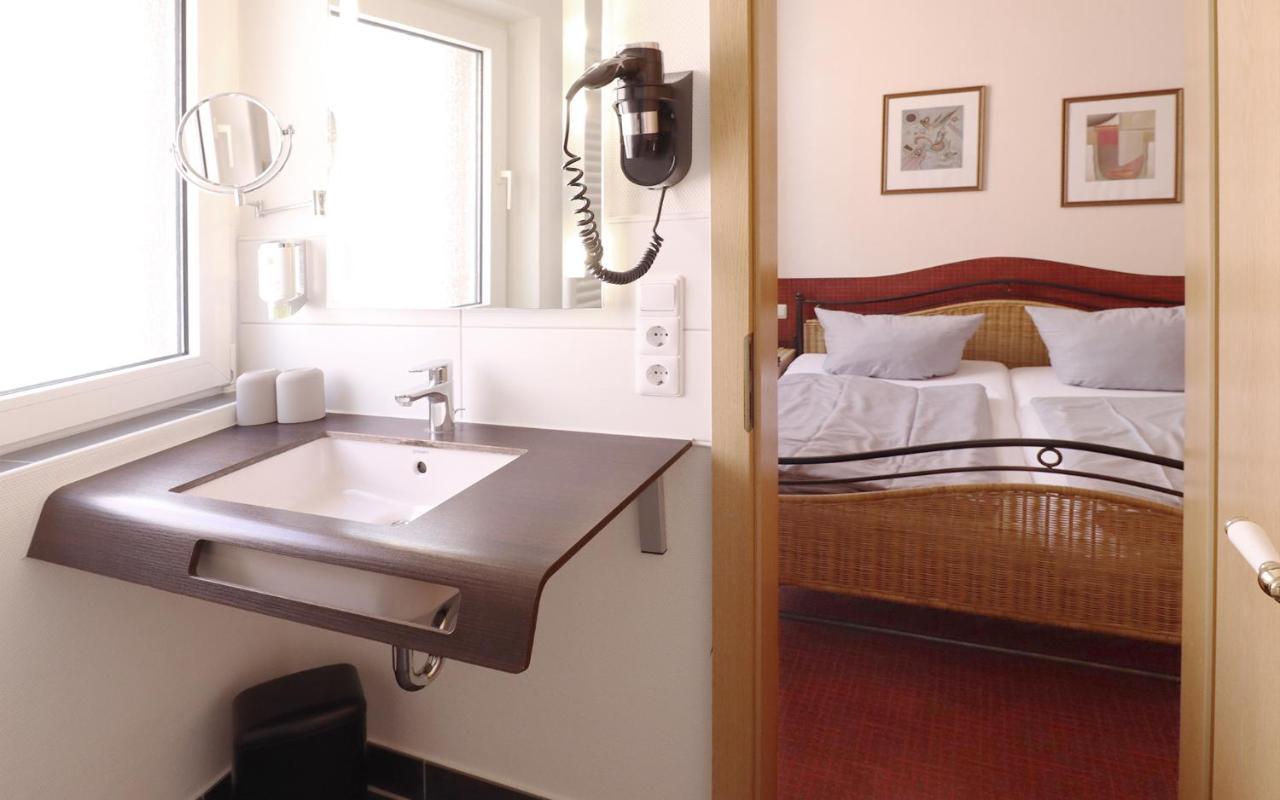 Kleine Moewe Hotel Borkum Bagian luar foto