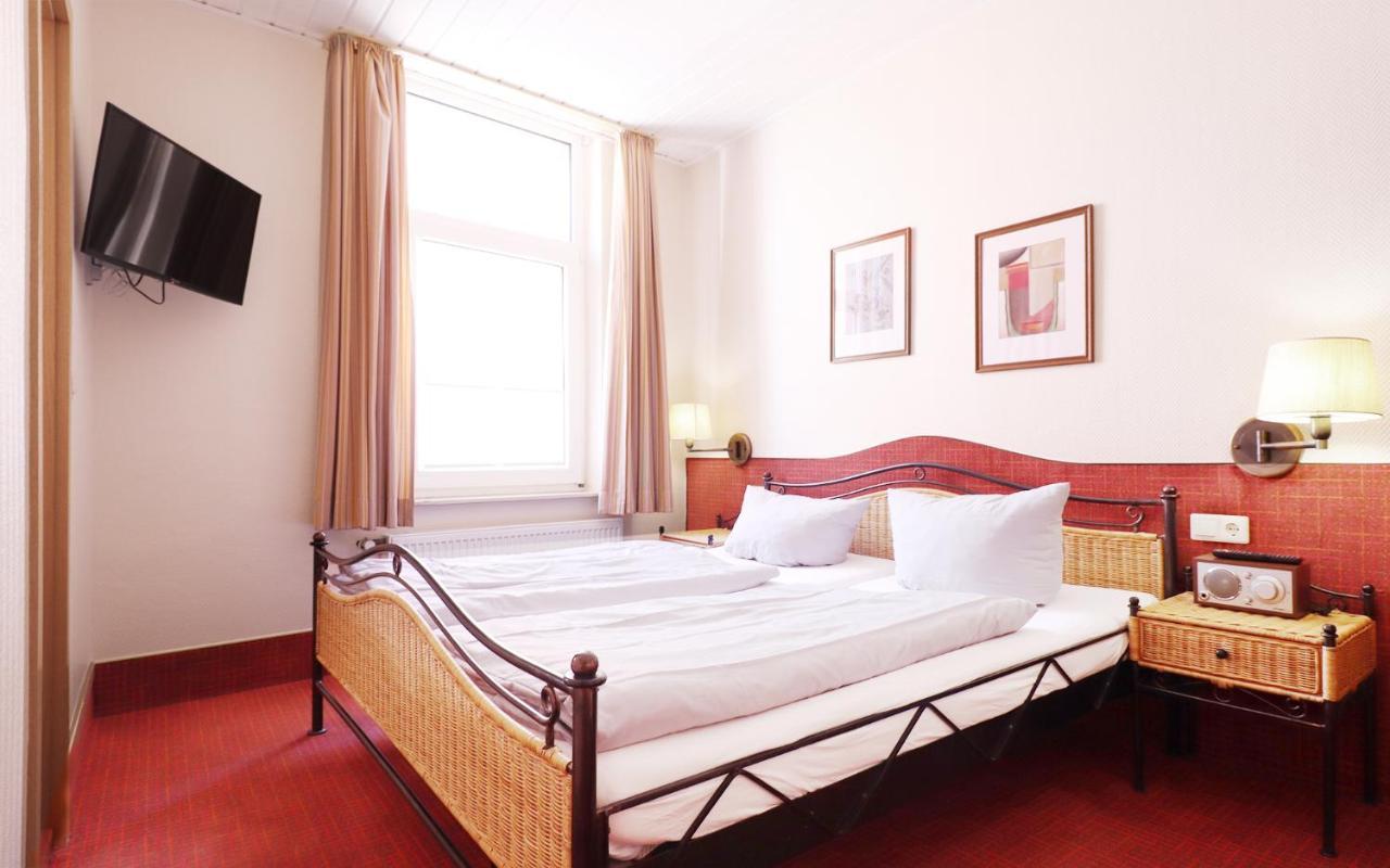 Kleine Moewe Hotel Borkum Bagian luar foto