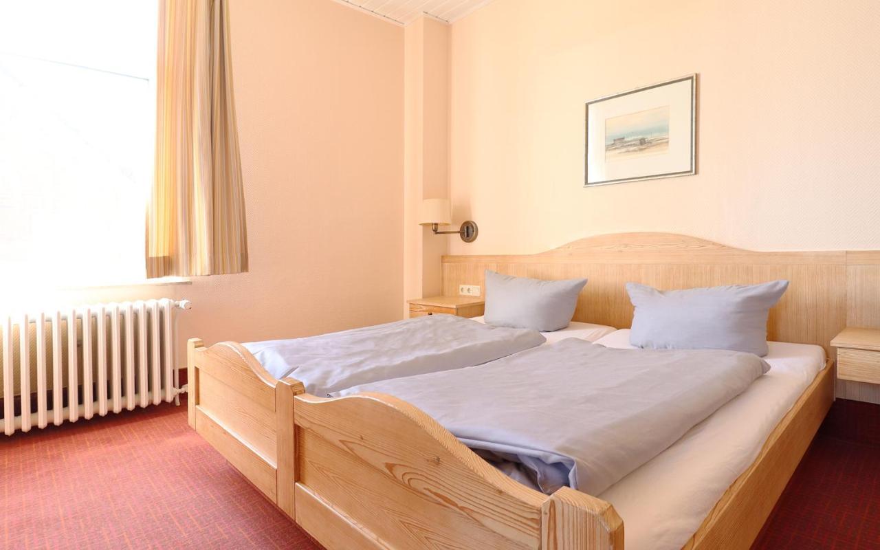 Kleine Moewe Hotel Borkum Bagian luar foto