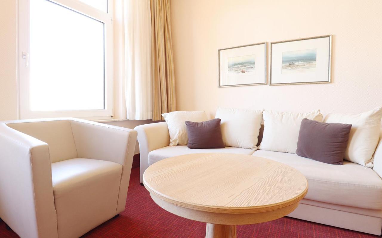 Kleine Moewe Hotel Borkum Bagian luar foto