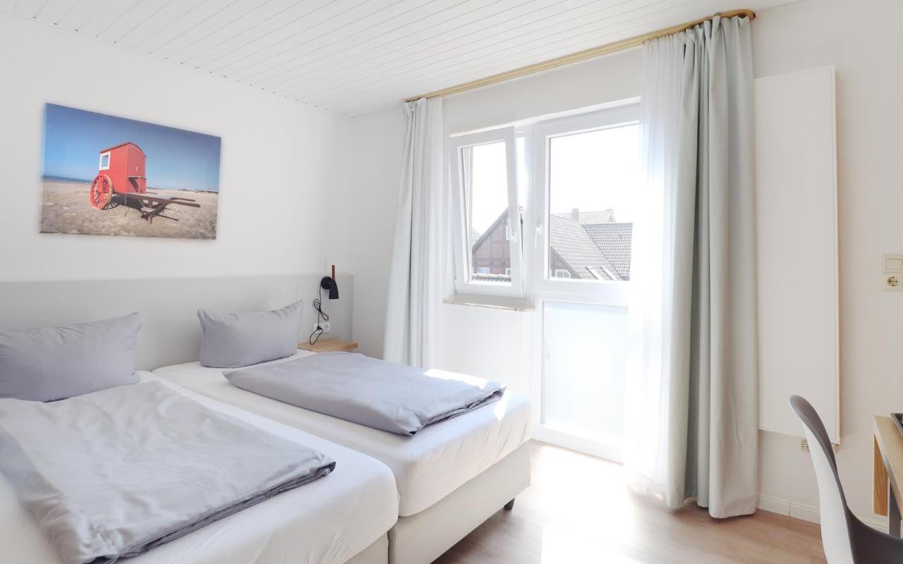 Kleine Moewe Hotel Borkum Bagian luar foto