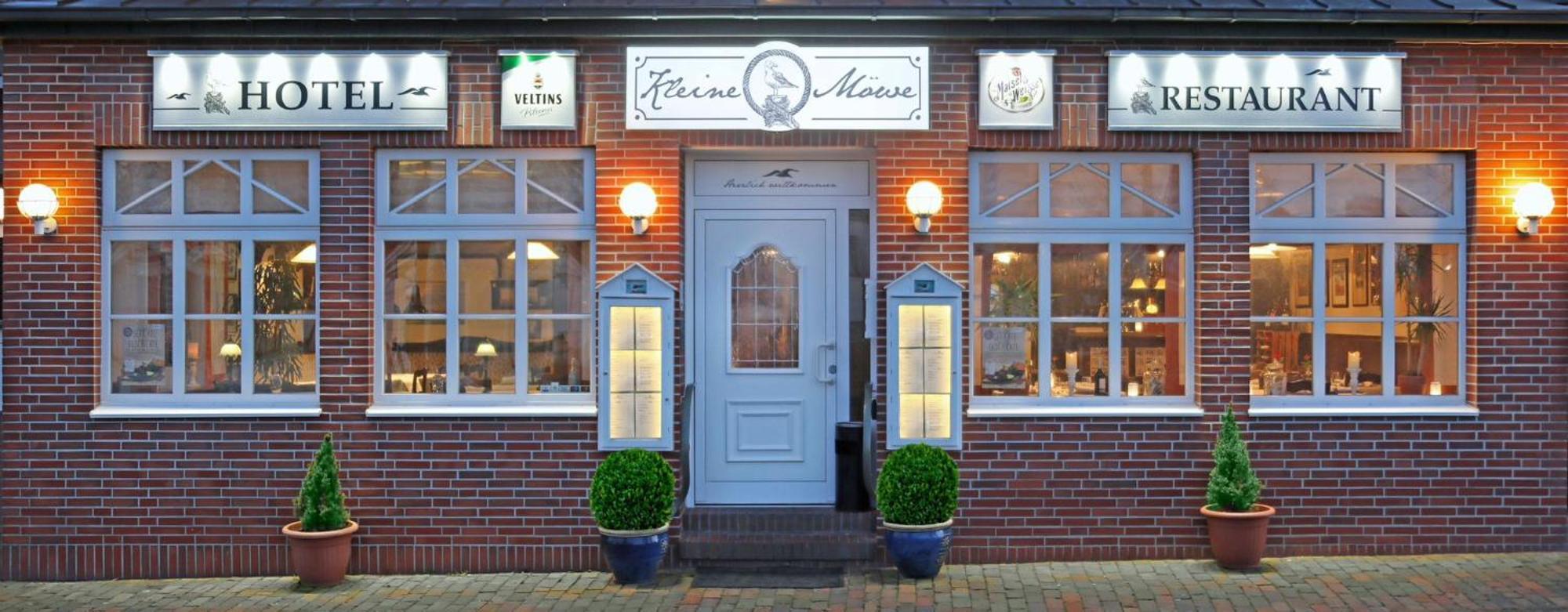 Kleine Moewe Hotel Borkum Bagian luar foto