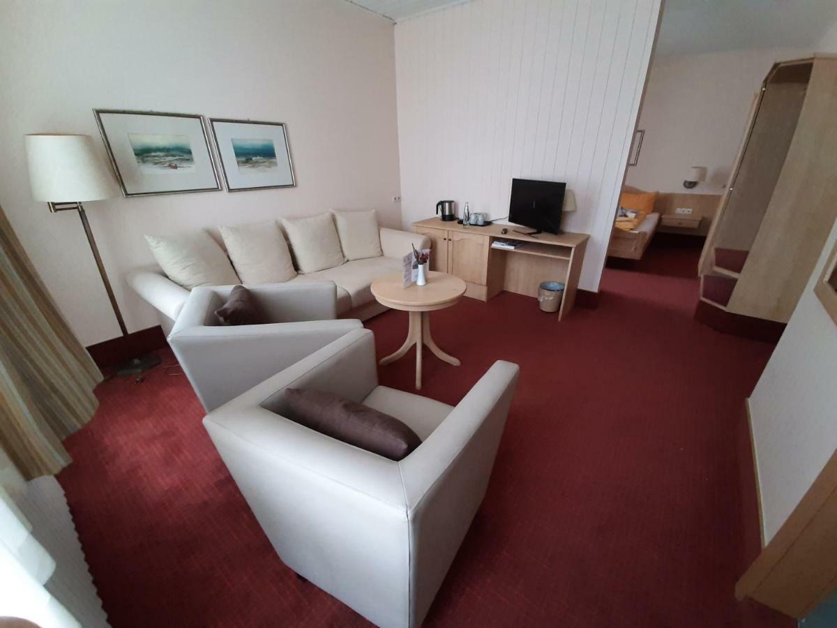 Kleine Moewe Hotel Borkum Bagian luar foto